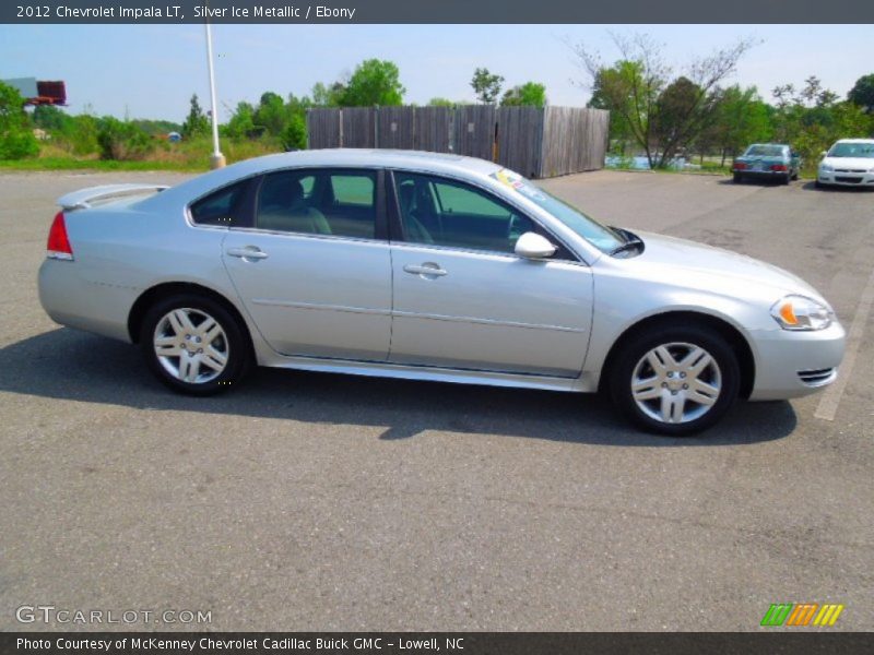 Silver Ice Metallic / Ebony 2012 Chevrolet Impala LT
