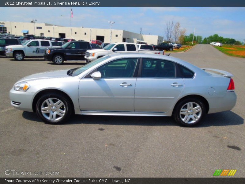Silver Ice Metallic / Ebony 2012 Chevrolet Impala LT