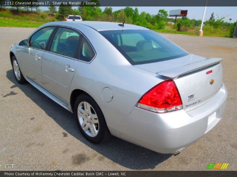 Silver Ice Metallic / Ebony 2012 Chevrolet Impala LT