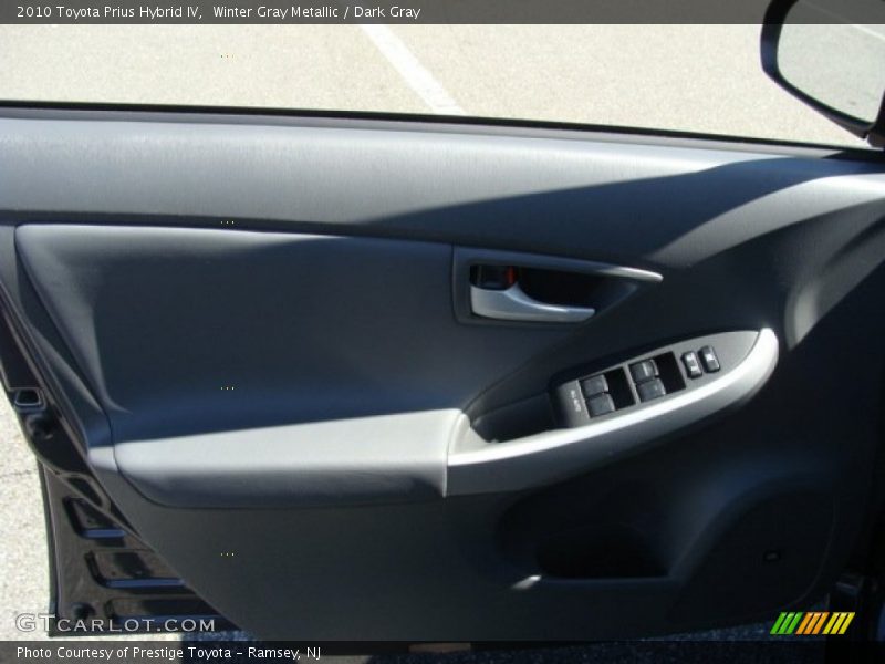 Winter Gray Metallic / Dark Gray 2010 Toyota Prius Hybrid IV