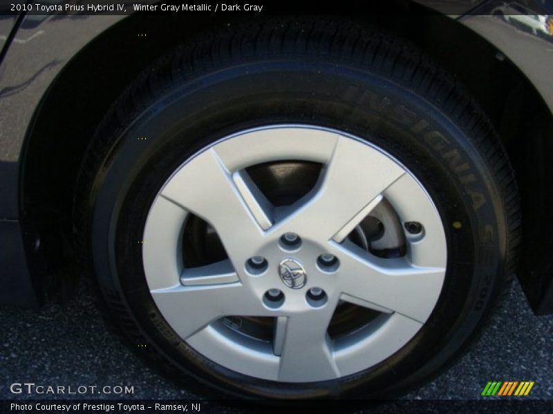 Winter Gray Metallic / Dark Gray 2010 Toyota Prius Hybrid IV