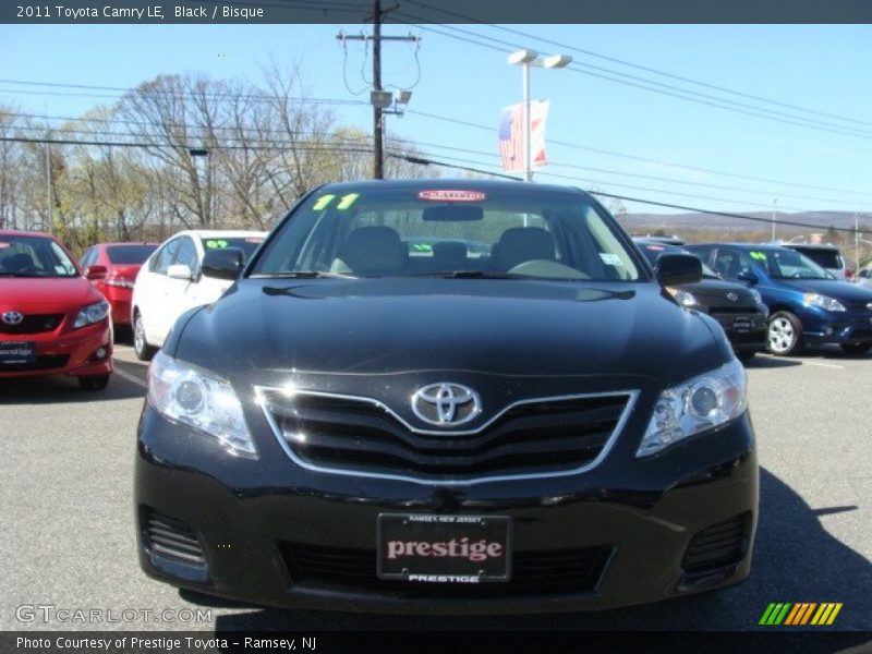 Black / Bisque 2011 Toyota Camry LE