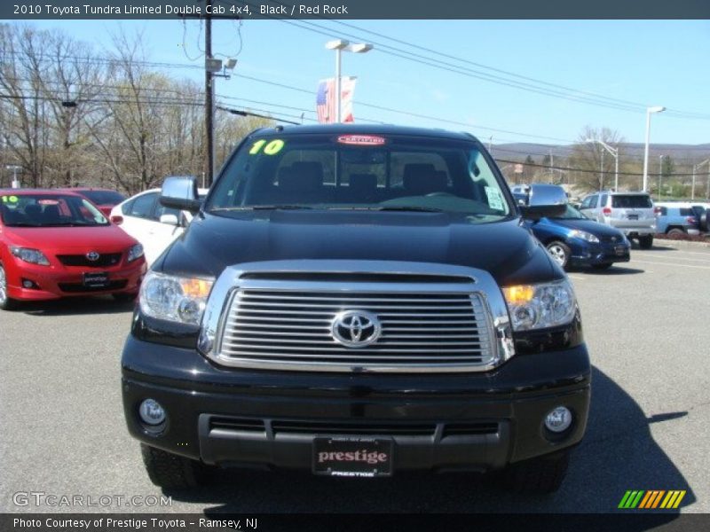 Black / Red Rock 2010 Toyota Tundra Limited Double Cab 4x4