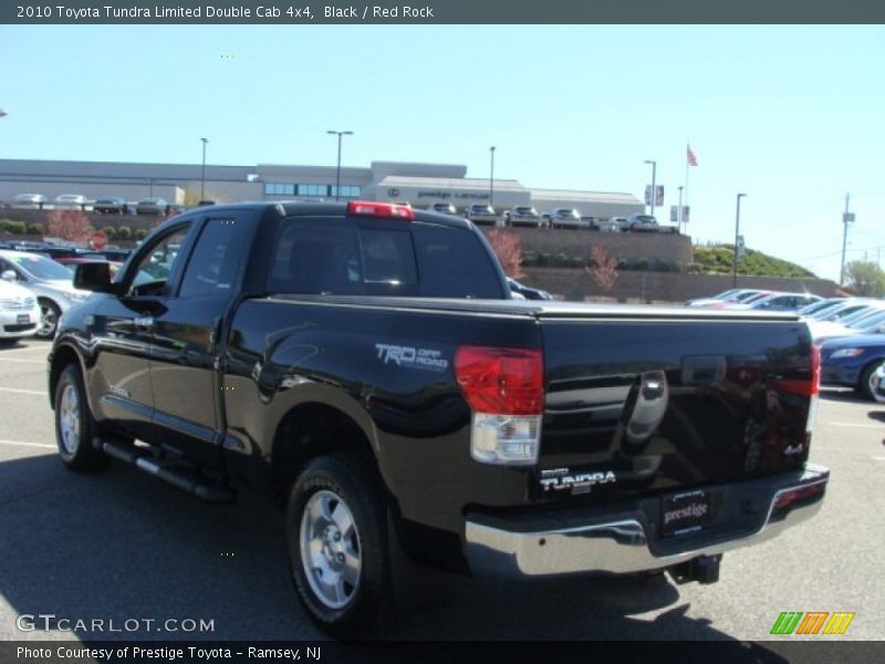 Black / Red Rock 2010 Toyota Tundra Limited Double Cab 4x4