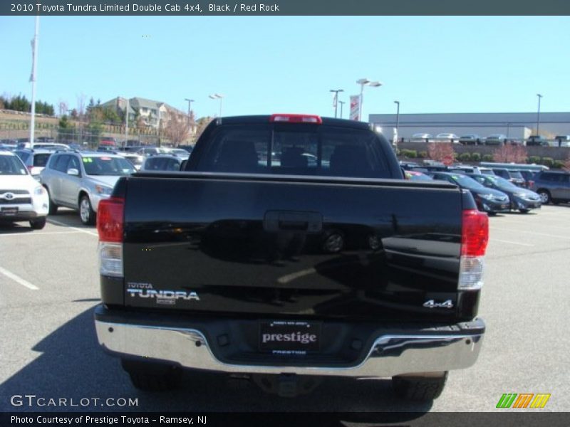 Black / Red Rock 2010 Toyota Tundra Limited Double Cab 4x4