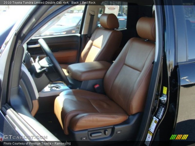 Black / Red Rock 2010 Toyota Tundra Limited Double Cab 4x4