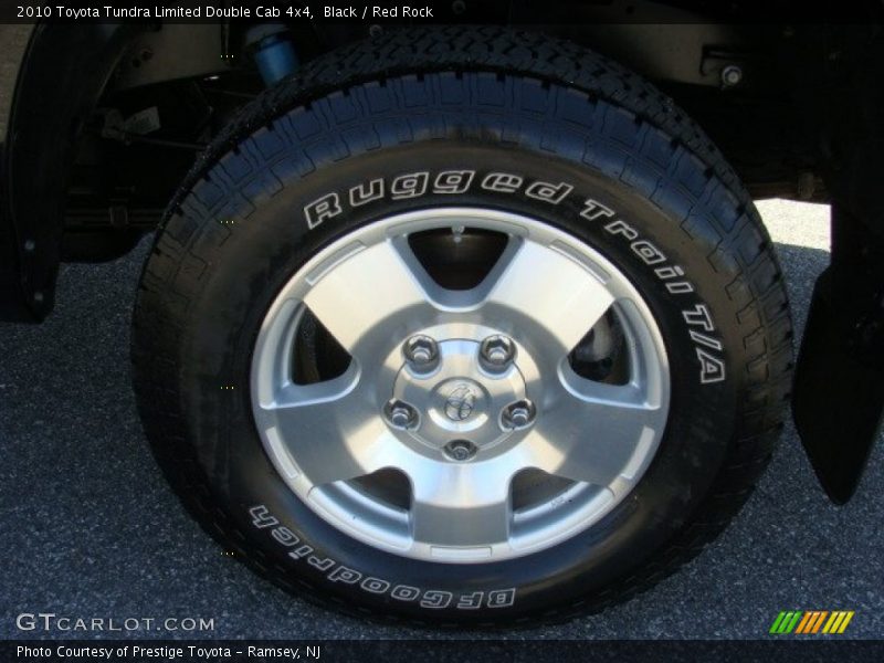 Black / Red Rock 2010 Toyota Tundra Limited Double Cab 4x4