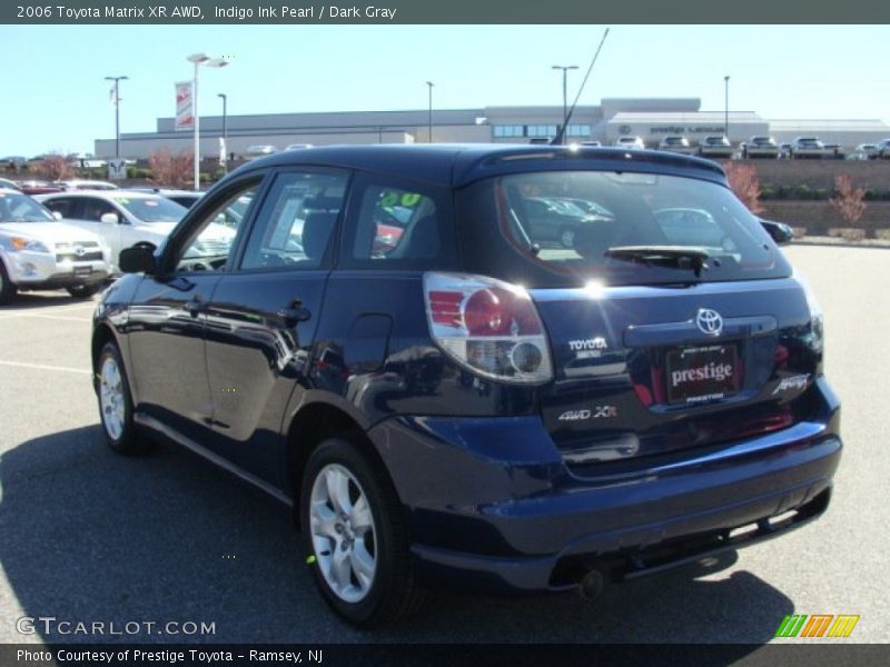 Indigo Ink Pearl / Dark Gray 2006 Toyota Matrix XR AWD