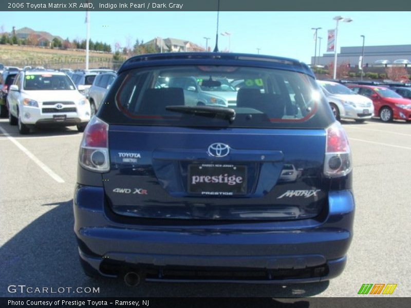 Indigo Ink Pearl / Dark Gray 2006 Toyota Matrix XR AWD