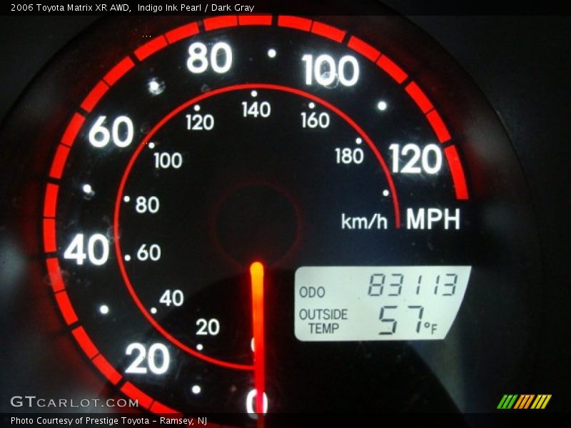 Indigo Ink Pearl / Dark Gray 2006 Toyota Matrix XR AWD