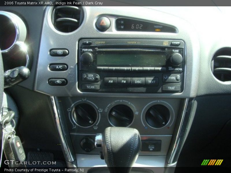 Indigo Ink Pearl / Dark Gray 2006 Toyota Matrix XR AWD