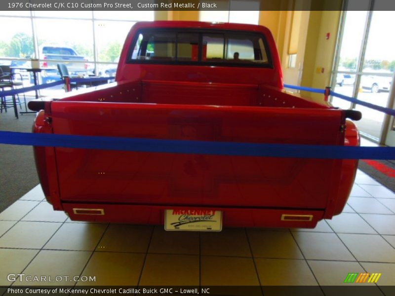 Custom Red Metallic / Black 1976 Chevrolet C/K C10 Custom Pro Street