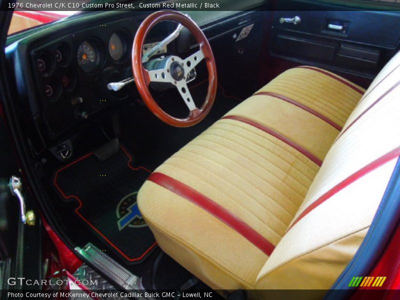 Custom Red Metallic / Black 1976 Chevrolet C/K C10 Custom Pro Street