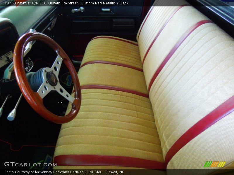 Custom Red Metallic / Black 1976 Chevrolet C/K C10 Custom Pro Street