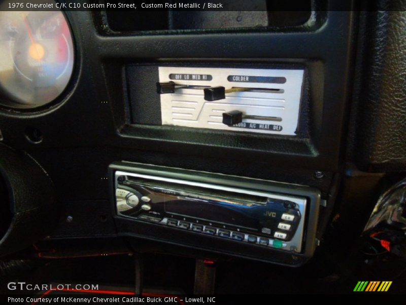 Custom Red Metallic / Black 1976 Chevrolet C/K C10 Custom Pro Street
