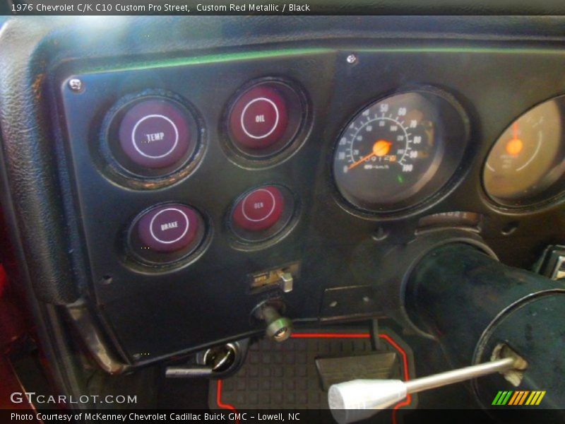 Custom Red Metallic / Black 1976 Chevrolet C/K C10 Custom Pro Street