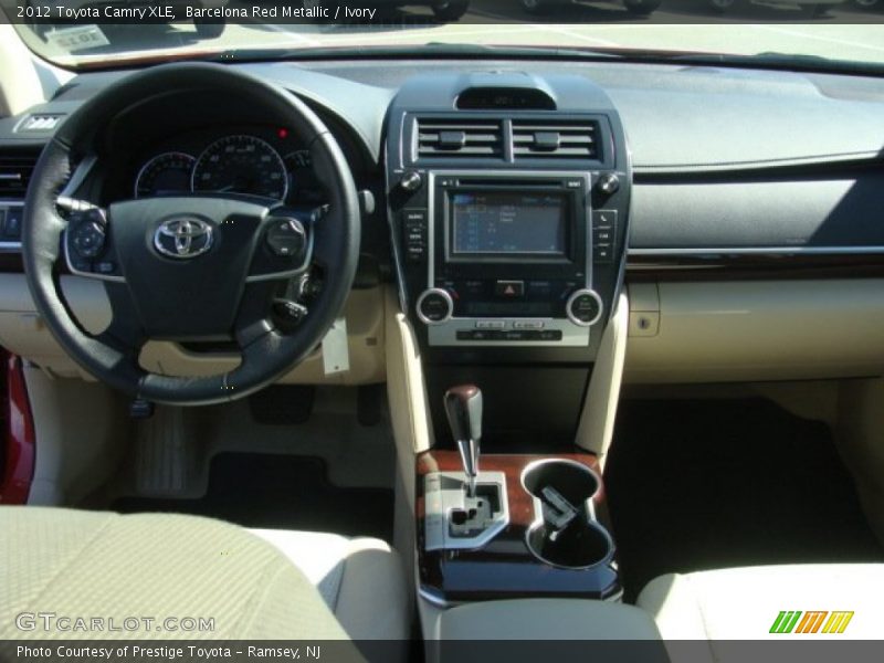 Barcelona Red Metallic / Ivory 2012 Toyota Camry XLE