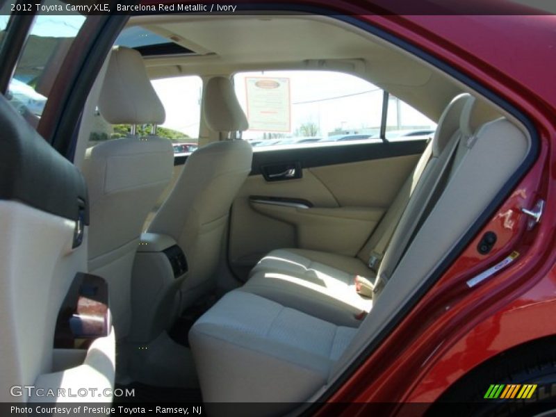 Barcelona Red Metallic / Ivory 2012 Toyota Camry XLE