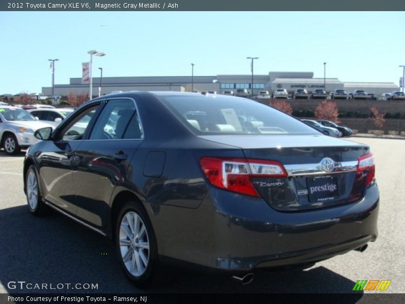 Magnetic Gray Metallic / Ash 2012 Toyota Camry XLE V6