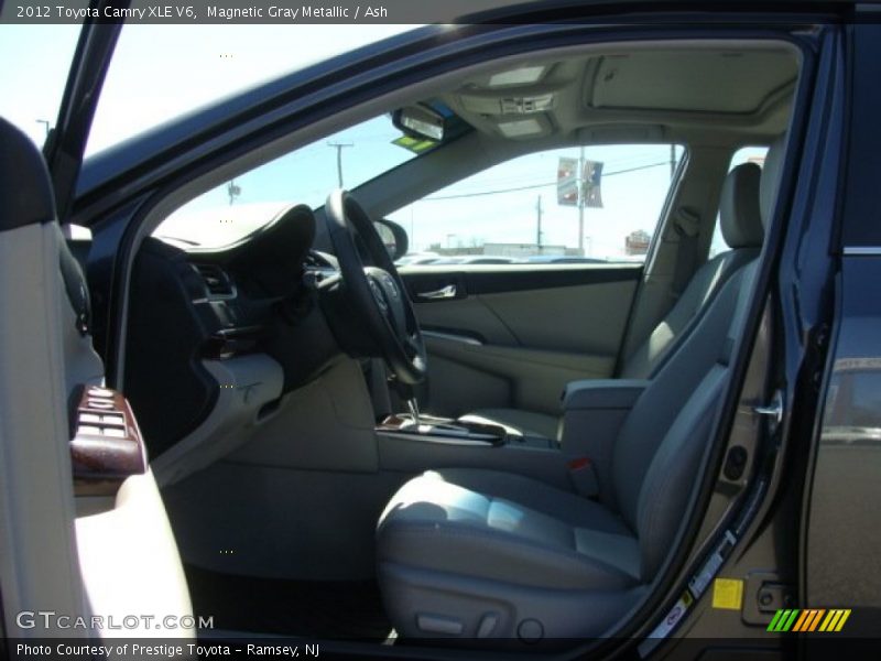 Magnetic Gray Metallic / Ash 2012 Toyota Camry XLE V6