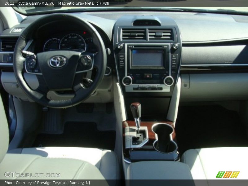 Magnetic Gray Metallic / Ash 2012 Toyota Camry XLE V6