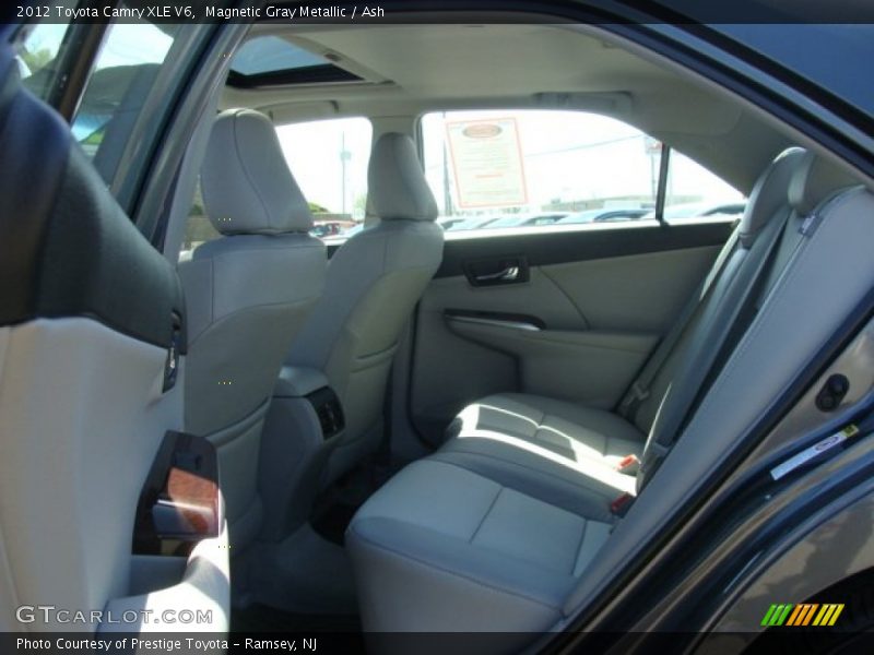 Magnetic Gray Metallic / Ash 2012 Toyota Camry XLE V6
