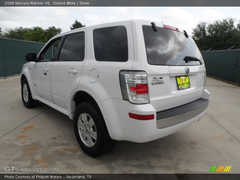 Oxford White / Stone 2008 Mercury Mariner V6