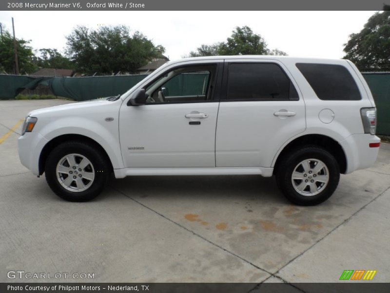 Oxford White / Stone 2008 Mercury Mariner V6
