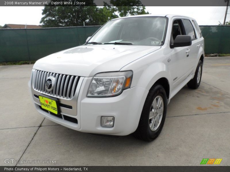 Oxford White / Stone 2008 Mercury Mariner V6