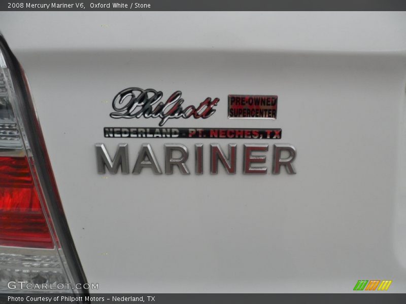Oxford White / Stone 2008 Mercury Mariner V6