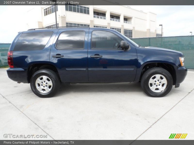 Dark Blue Metallic / Ebony 2007 Chevrolet Tahoe LS