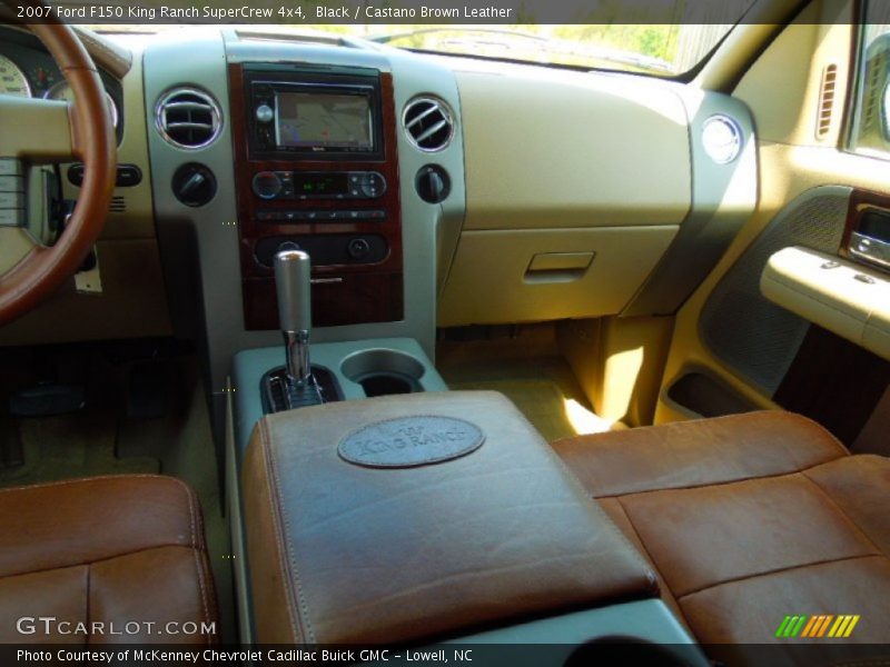 Black / Castano Brown Leather 2007 Ford F150 King Ranch SuperCrew 4x4
