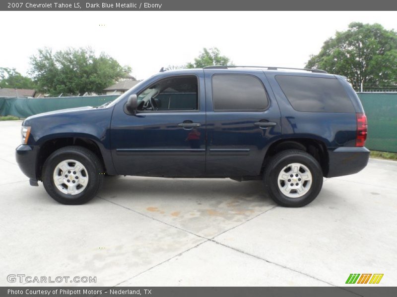 Dark Blue Metallic / Ebony 2007 Chevrolet Tahoe LS