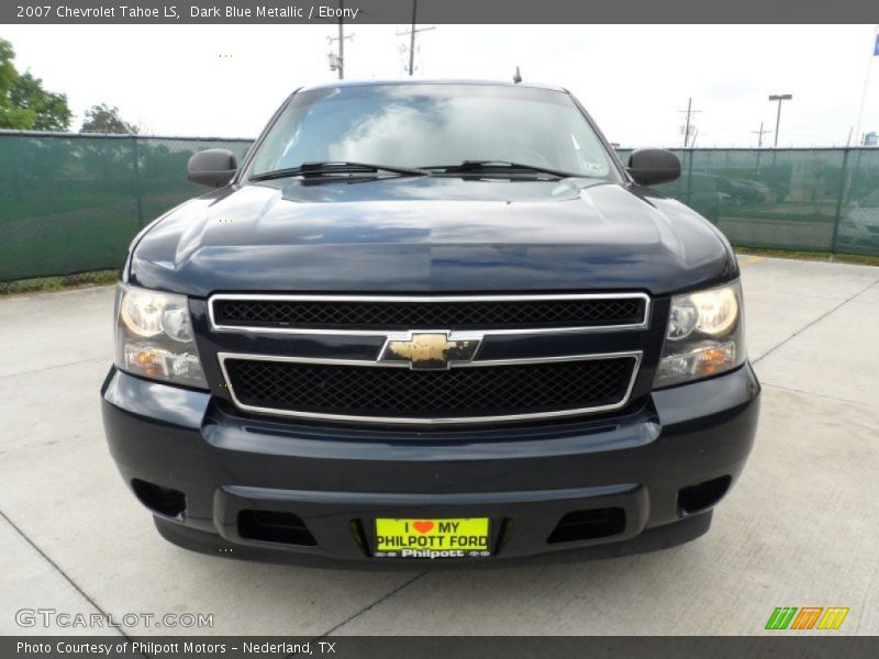 Dark Blue Metallic / Ebony 2007 Chevrolet Tahoe LS