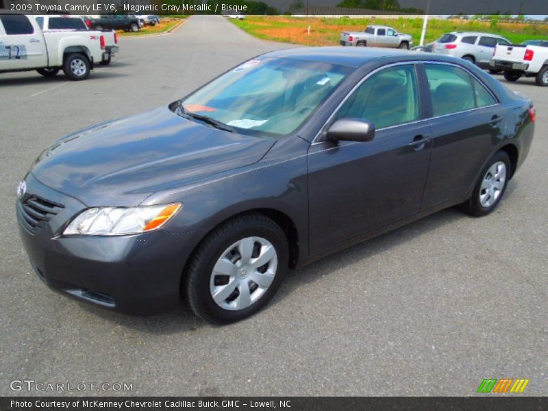 Magnetic Gray Metallic / Bisque 2009 Toyota Camry LE V6