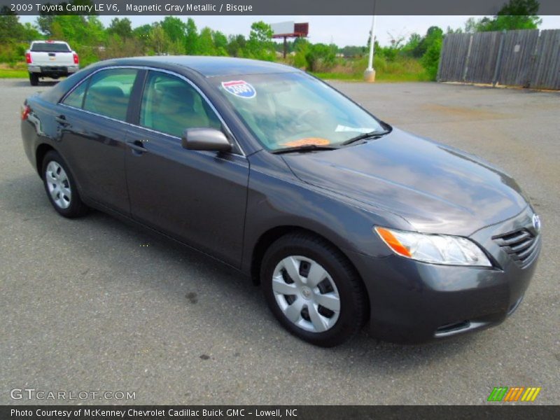 Magnetic Gray Metallic / Bisque 2009 Toyota Camry LE V6