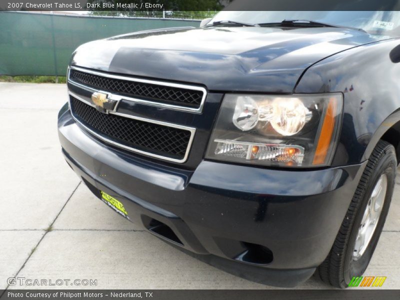 Dark Blue Metallic / Ebony 2007 Chevrolet Tahoe LS