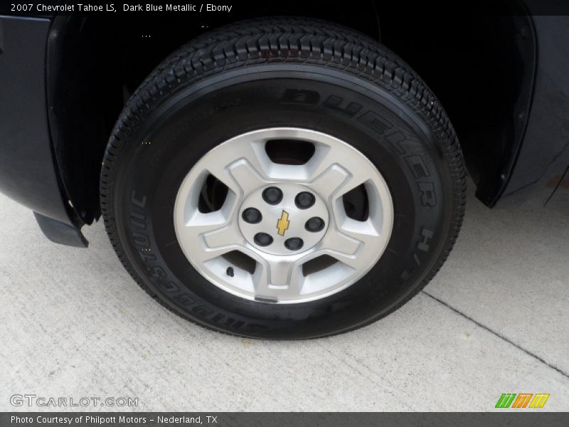 Dark Blue Metallic / Ebony 2007 Chevrolet Tahoe LS