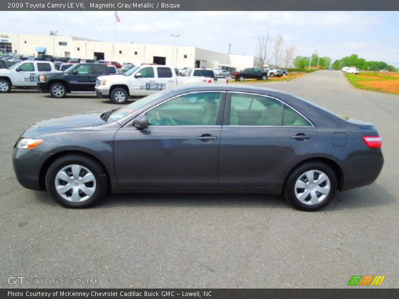 Magnetic Gray Metallic / Bisque 2009 Toyota Camry LE V6