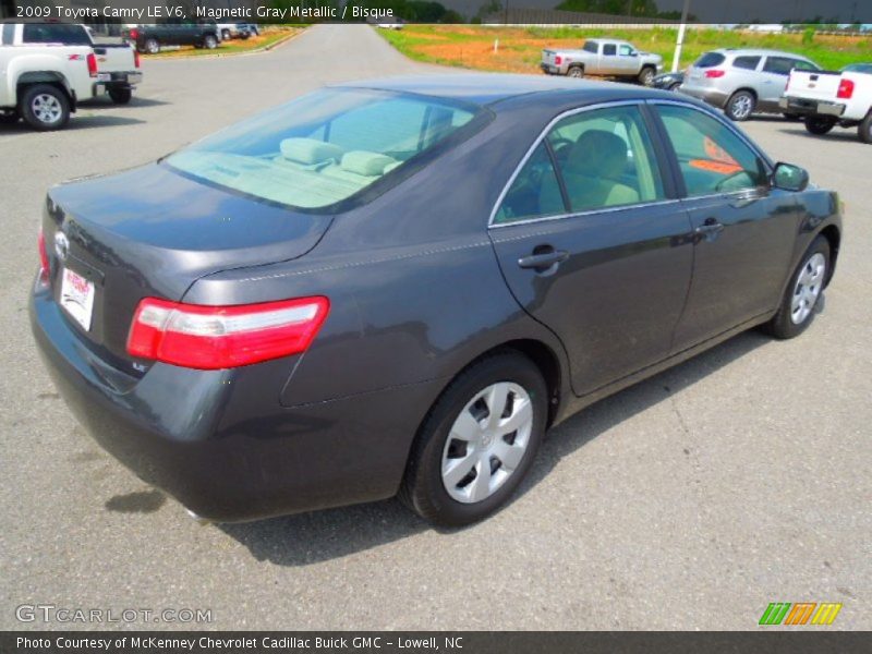 Magnetic Gray Metallic / Bisque 2009 Toyota Camry LE V6