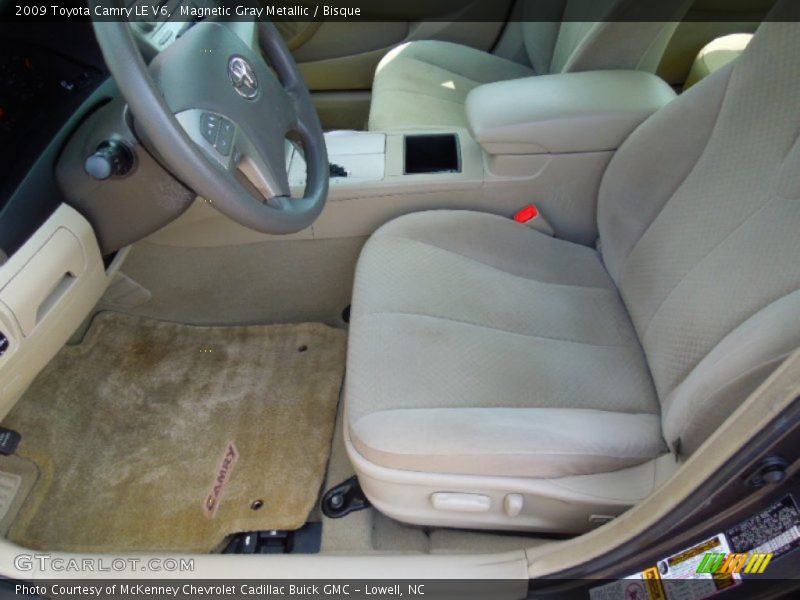 Magnetic Gray Metallic / Bisque 2009 Toyota Camry LE V6