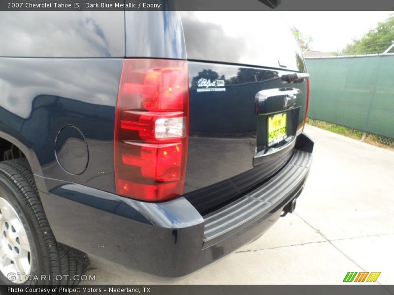 Dark Blue Metallic / Ebony 2007 Chevrolet Tahoe LS