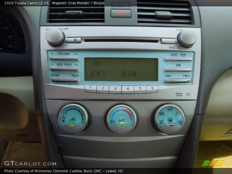 Magnetic Gray Metallic / Bisque 2009 Toyota Camry LE V6