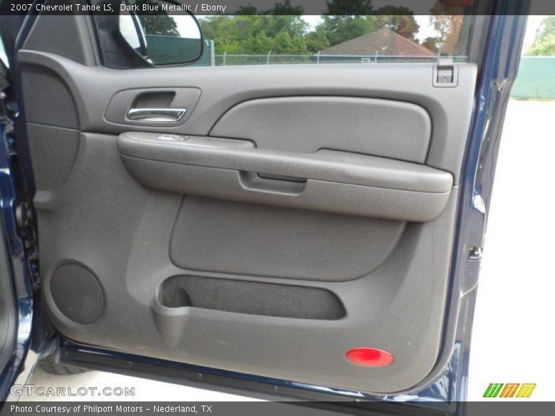 Dark Blue Metallic / Ebony 2007 Chevrolet Tahoe LS