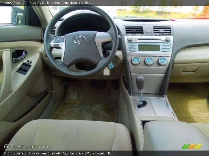 Magnetic Gray Metallic / Bisque 2009 Toyota Camry LE V6