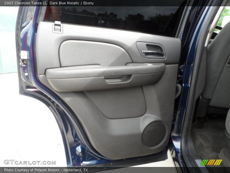 Dark Blue Metallic / Ebony 2007 Chevrolet Tahoe LS