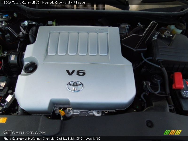 Magnetic Gray Metallic / Bisque 2009 Toyota Camry LE V6