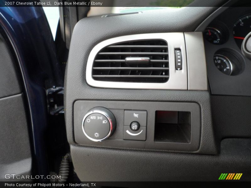 Dark Blue Metallic / Ebony 2007 Chevrolet Tahoe LS