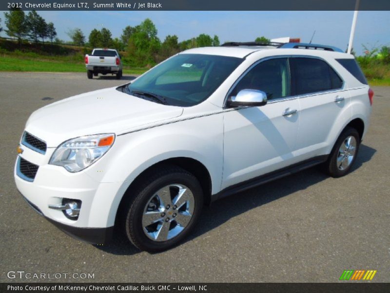 Summit White / Jet Black 2012 Chevrolet Equinox LTZ