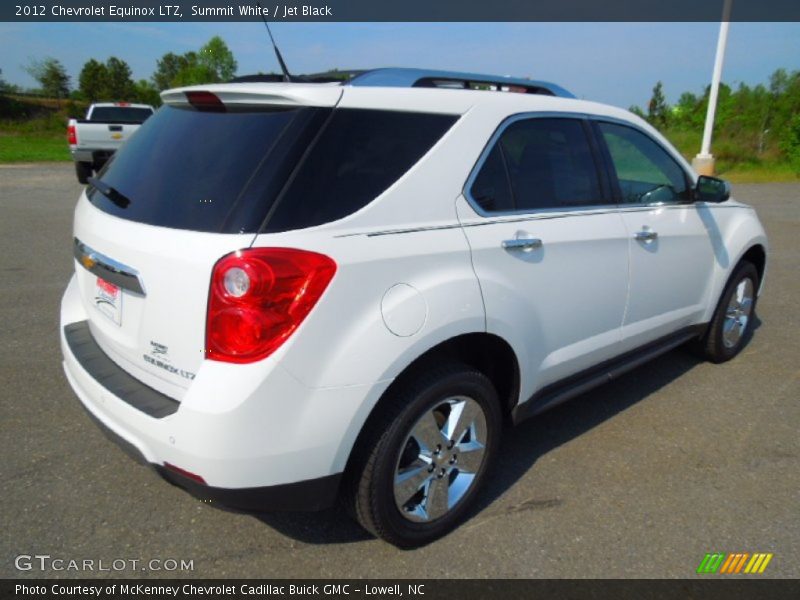 Summit White / Jet Black 2012 Chevrolet Equinox LTZ